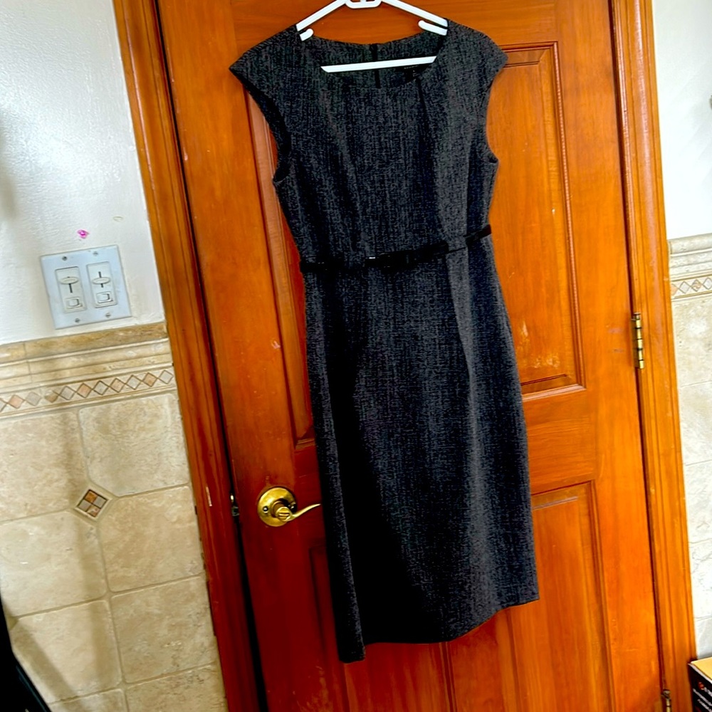 Size 8 , gray tea ,length dress.